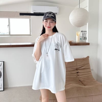 【現貨】TOM&JERRY手繪感印花短T8