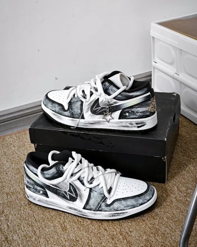 【訂製款】Nike Air Jordan 1 Low 星空秘境6