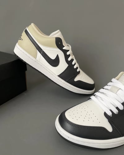 【現貨】Air Jordan 1 Low SE ”Black Toe Rattan“復古卡其｜553558-1534