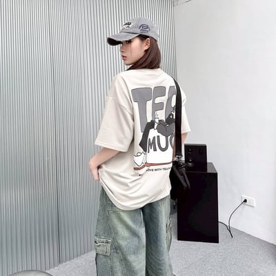 【現貨】TEA MUG咖啡大叔短T3