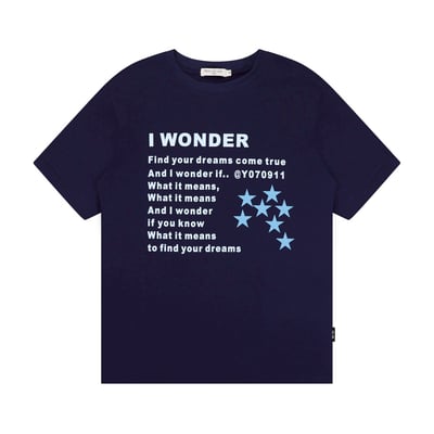 【現貨】韓系字母印花星星圖案短T11