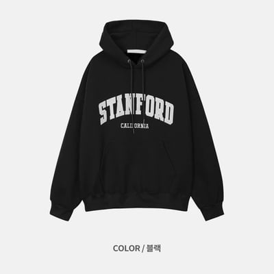 【現貨】STANFORD貼布繡重磅帽T8