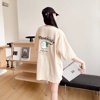 【現貨】Extraordinary幽靈愛心印花短T8