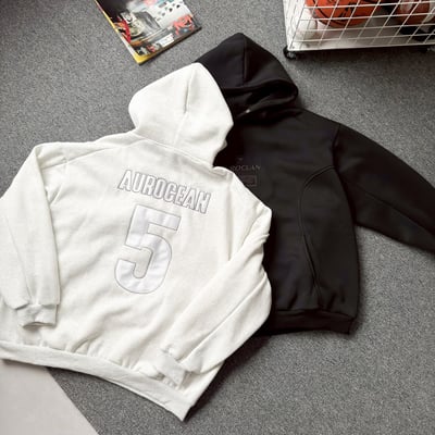 【爆款來襲!!!】AUROCEAN 5 領扣帽T16