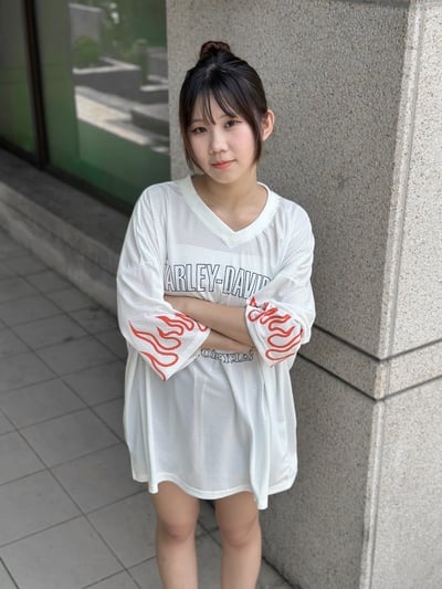 【現貨】HARLEY-DAVIDSON火焰網眼V領球衣6