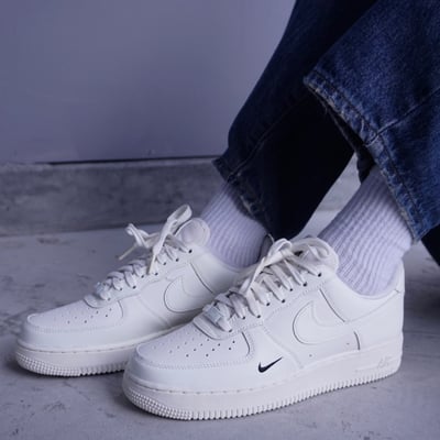 【現貨】NIKE AF1奶油刺繡小勾｜HF1058-1332