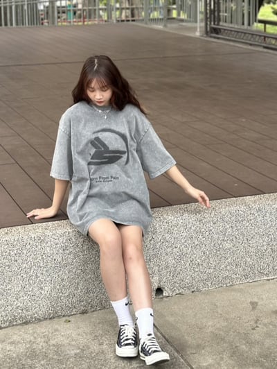 【現貨】BORN FROM PAIN水洗短T10