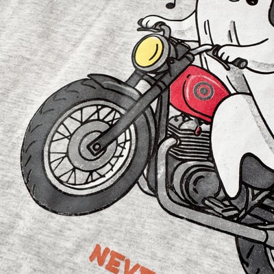 biker gang幽騎手印花短T11