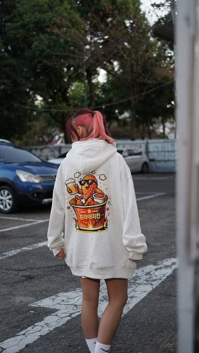 【聚會必穿!!!】炸雞俱樂部牛奶絨帽T6