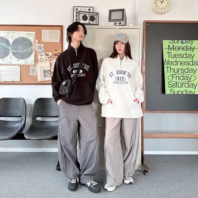 【現貨】ATHLETICS刺繡立領衛衣6