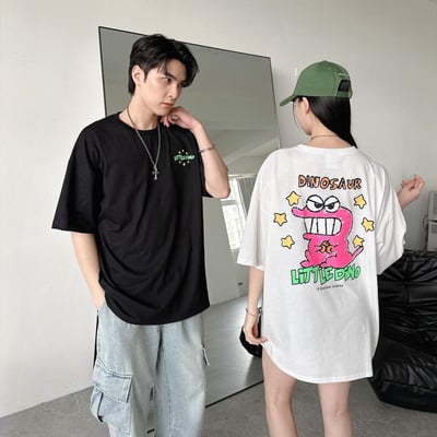 【現貨】鱷魚先生塗鴉感短T4