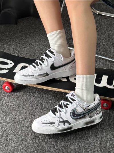 【訂製款】Nike Court Vision Low 墨幻戰影3