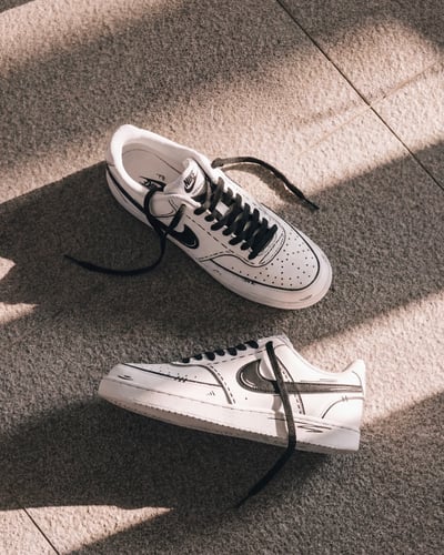 【訂製款】Nike Court Vision 1 墨界領域5