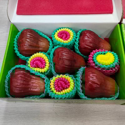 黑糖芭比蓮霧｜色澤深紅・清脆多汁・冷藏配送6