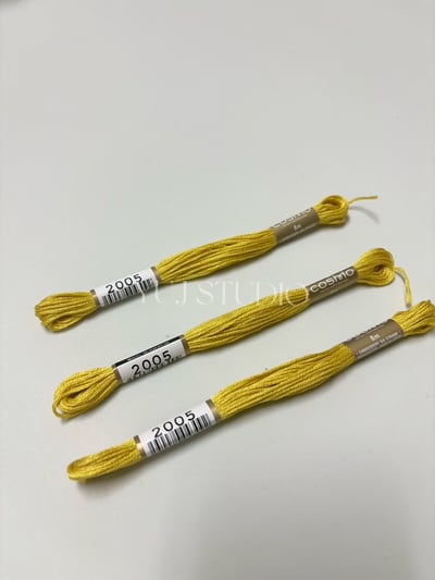 日本原裝進口COSMO 25番繡線 [色號2004-2117] 區間3