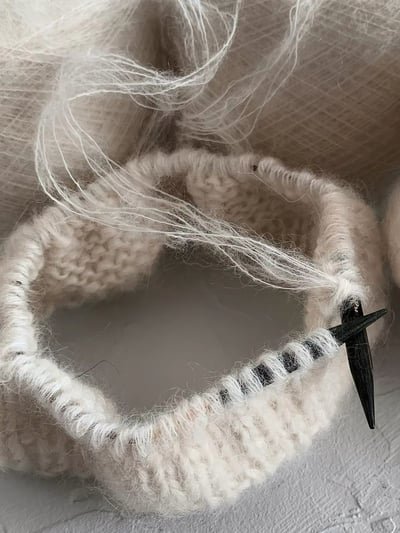 【 KnitPro 】 藍色樺木 5CM 棒針組7
