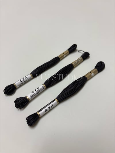日本原裝進口COSMO 25番繡線 [色號386-480A] 區間23