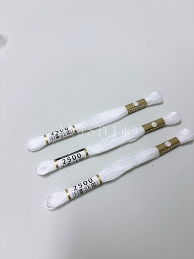 日本原裝進口COSMO 25番繡線 [色號2118-3299] 區間16