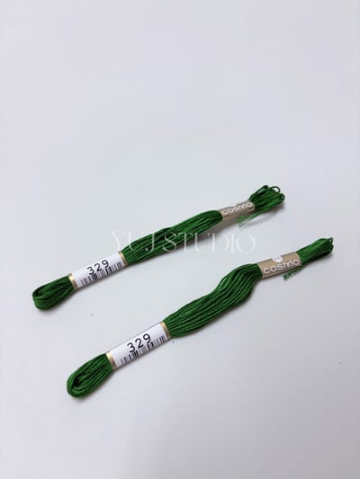 日本原裝進口COSMO 25番繡線 [色號324-383] 區間15