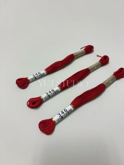 日本原裝進口COSMO 25番繡線 [色號324-383] 區間8