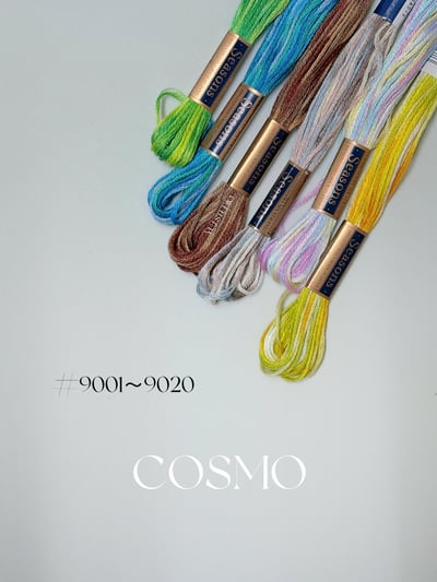 COSMO SEASON 日本原裝進口【 緞染刺繡線 】25番2