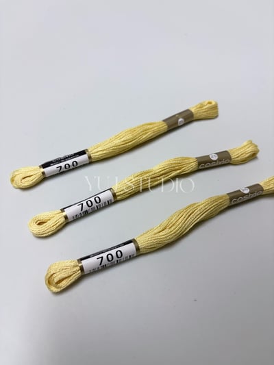 日本原裝進口COSMO 25番繡線 [色號601-711] 區間21