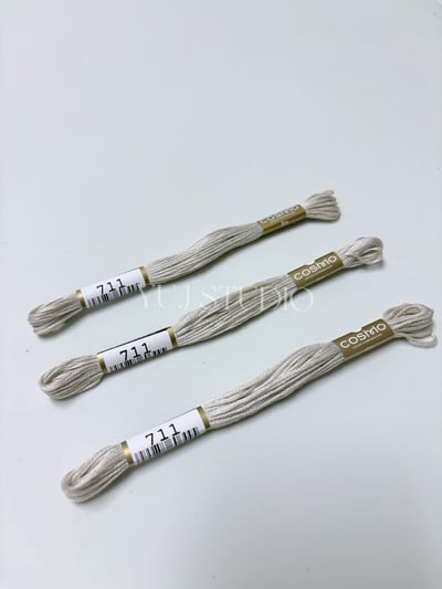 日本原裝進口COSMO 25番繡線 [色號601-711] 區間23