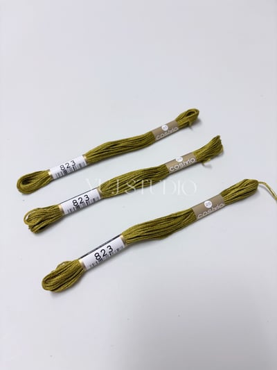日本原裝進口COSMO 25番繡線 [色號713-843] 區間19