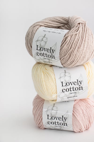 【Yarn-a】Lovely cotton 45g1