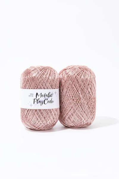 【Yarn-a】Metallic play code 70g13