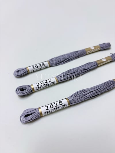 日本原裝進口COSMO 25番繡線 [色號2004-2117] 區間12
