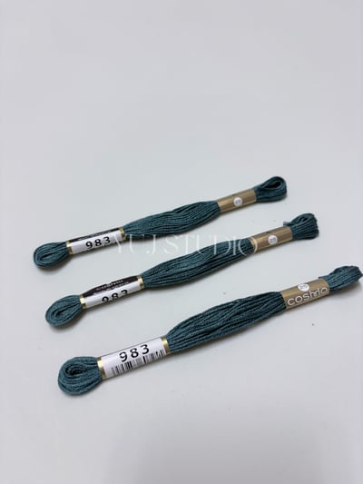 日本原裝進口COSMO 25番繡線 [色號844-2002] 區間20