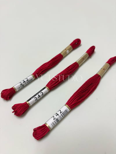 日本原裝進口COSMO 25番繡線 [色號216-269] 區間13
