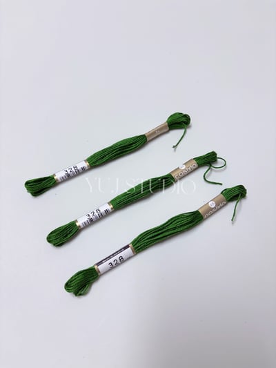 日本原裝進口COSMO 25番繡線 [色號324-383] 區間14