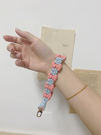 《材料包》蝴蝶結手腕繩（附影片）4