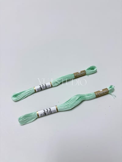 日本原裝進口COSMO 25番繡線 [色號324-383] 區間16