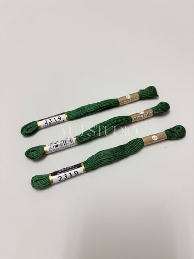 日本原裝進口COSMO 25番繡線 [色號2118-3299] 區間12