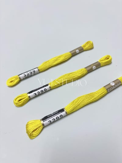 日本原裝進口COSMO 25番繡線 [色號2118-3299] 區間24