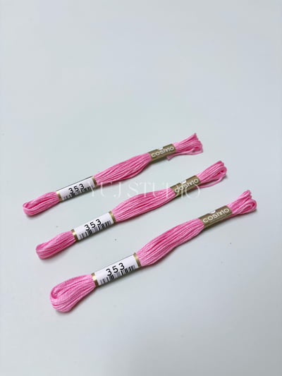 日本原裝進口COSMO 25番繡線 [色號324-383] 區間18