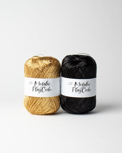 【Yarn-a】Metallic play code 70g9
