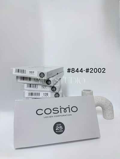 日本原裝進口COSMO 25番繡線 [色號844-2002] 區間1