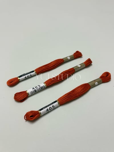 日本原裝進口COSMO 25番繡線 [色號386-480A] 區間5