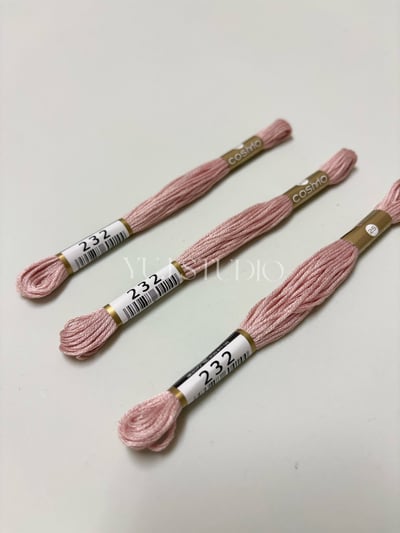 日本原裝進口COSMO 25番繡線 [色號216-269] 區間10