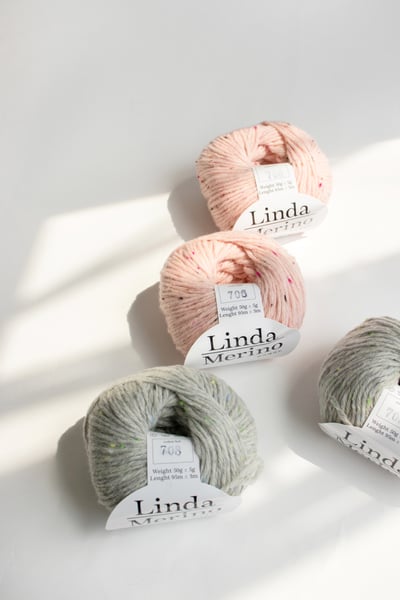 【Yarn-a】顆粒點點 Linda Merino 50g5