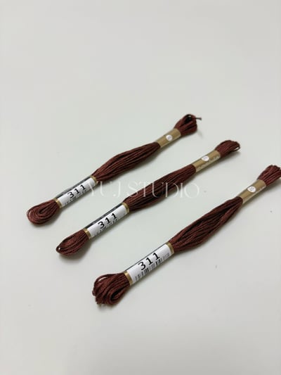 日本原裝進口COSMO 25番繡線 [色號270-323] 區間19