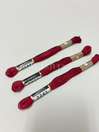 日本原裝進口COSMO 25番繡線 [色號2118-3299] 區間7
