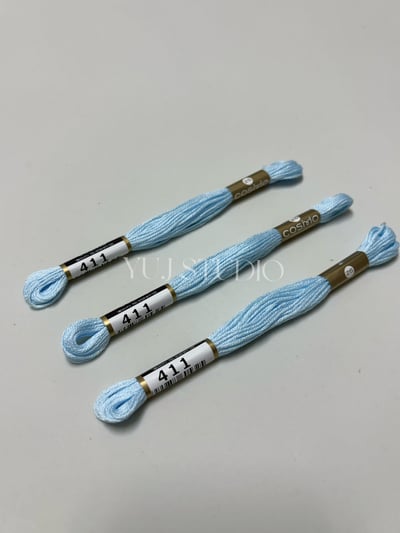 日本原裝進口COSMO 25番繡線 [色號386-480A] 區間6