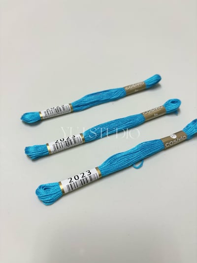 日本原裝進口COSMO 25番繡線 [色號2004-2117] 區間10