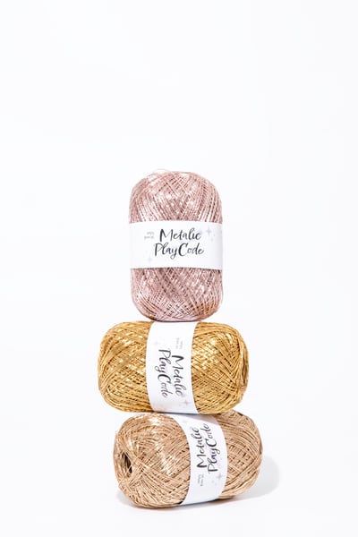 【Yarn-a】Metallic play code 70g14