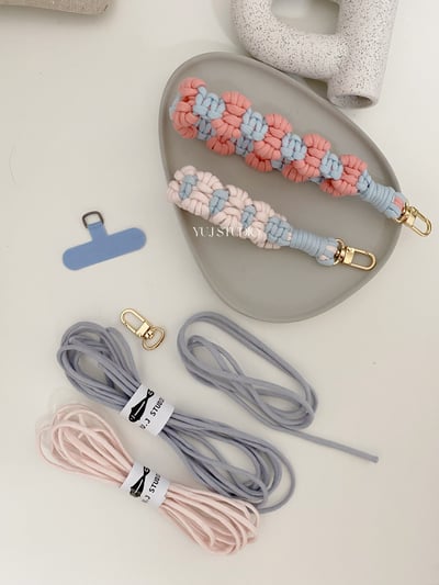 《材料包》蝴蝶結手腕繩（附影片）1